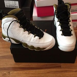 Air Jordan 9 Retro Militia Green BG
